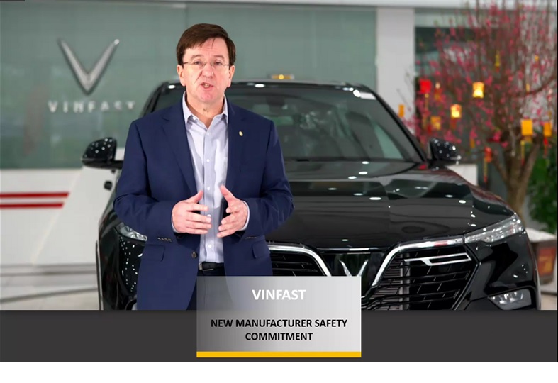 VinFast đoạt giải "Hãng xe có cam kết cao về an toàn" ASEAN NCAP